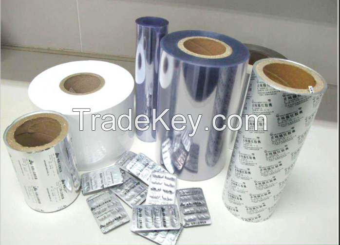 PVC sheet/ PVC roll of Blister, for tablets and capsules packaging