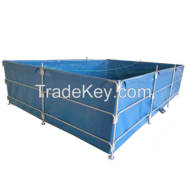 pvc tarpaulin fish pond aquaculture canvas fish farming tank