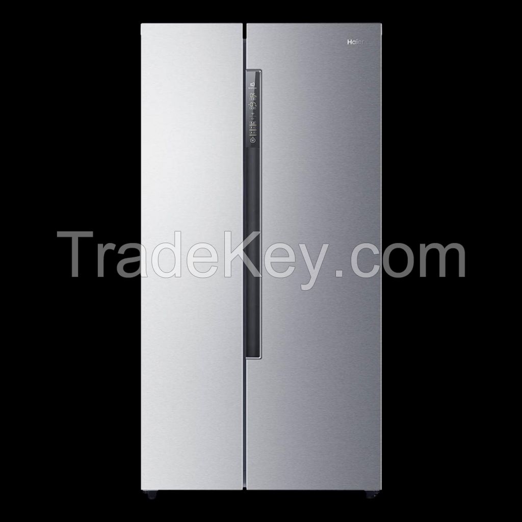 Small refrigerator Double door home dormitory rental refrigeration refrigeration mini refrigerator energy saving