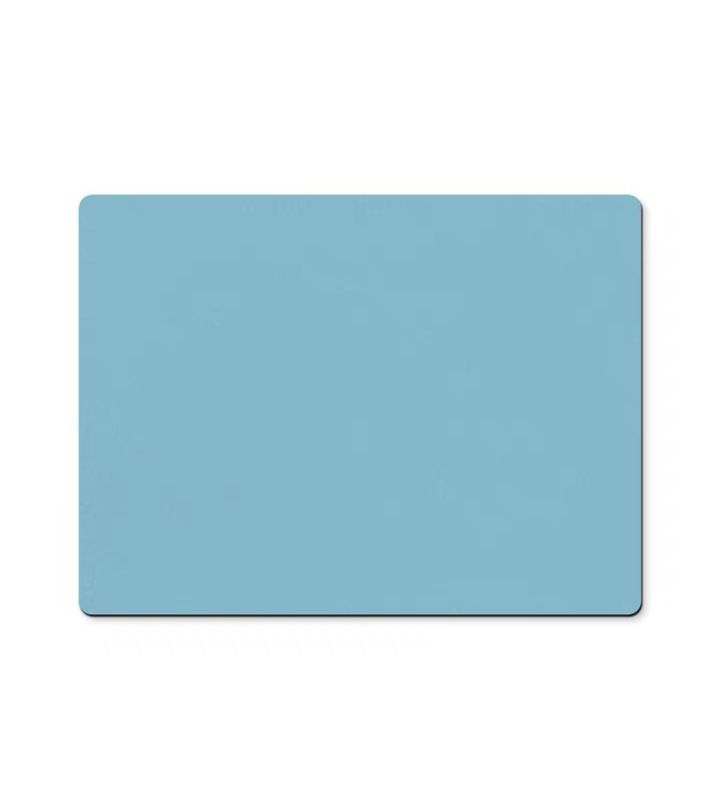 Mouse pad small leather solid color desk pad laptop keyboard leather pad waterproof lovely simple