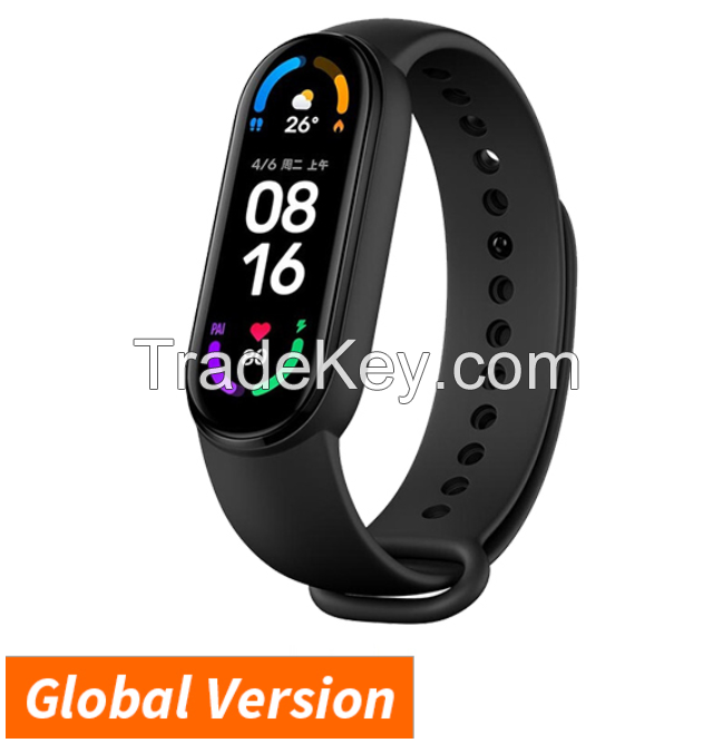 Xiaomi Mi Band 6 Smart Bracelet 5 Color AMOLED Screen Miband 6 Blood Oxygen Fitness Traker Bluetooth Waterproof Smart Band