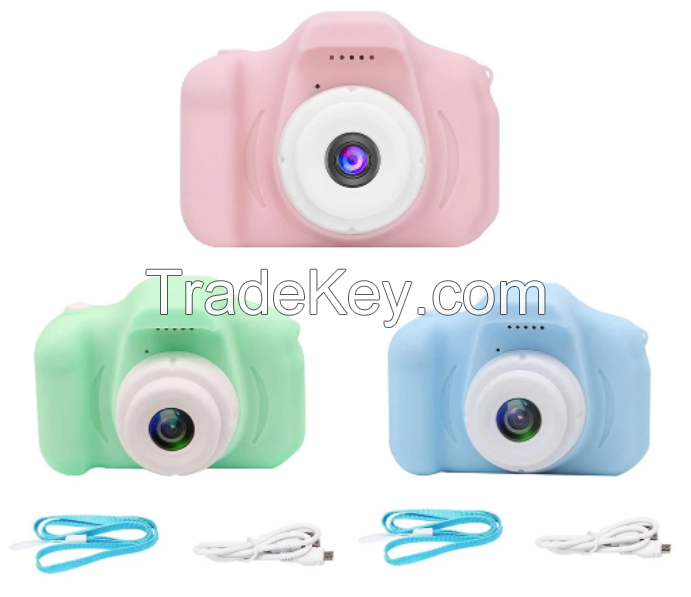 Children Kids Camera Mini Educational Toys For Children Baby Gifts Birthday Gift Digital Camera 1080P Projection Video Camera