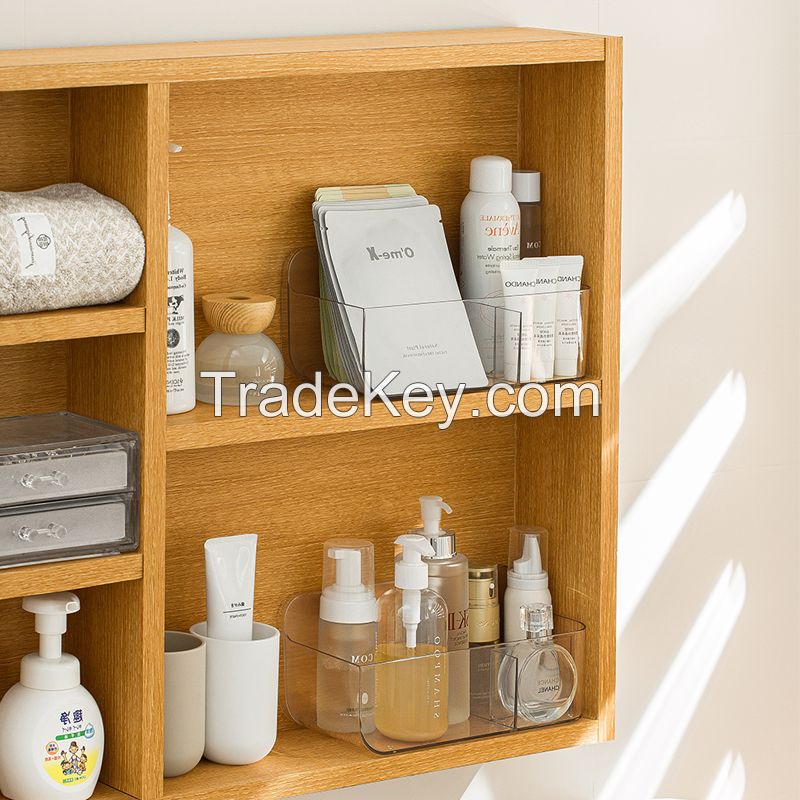 Wall mounted storage box organizer 