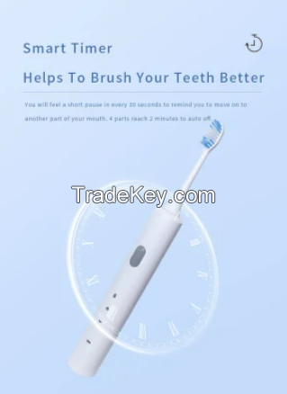 Power Kind Electric Toothbrush Soft Brass Brushing Tooth Cleaner