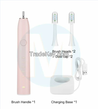 Five Modes (cleaning, whitening, polishing, massage, sensitive) Electric Toothbrush