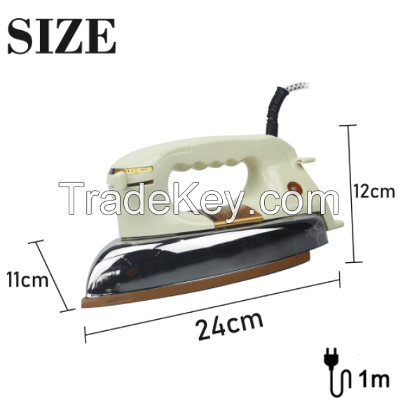 1200W Portable Electric Steam Iron Dry Iron For Clothes High Quality Ceramic Soleplate Three Gears 220V