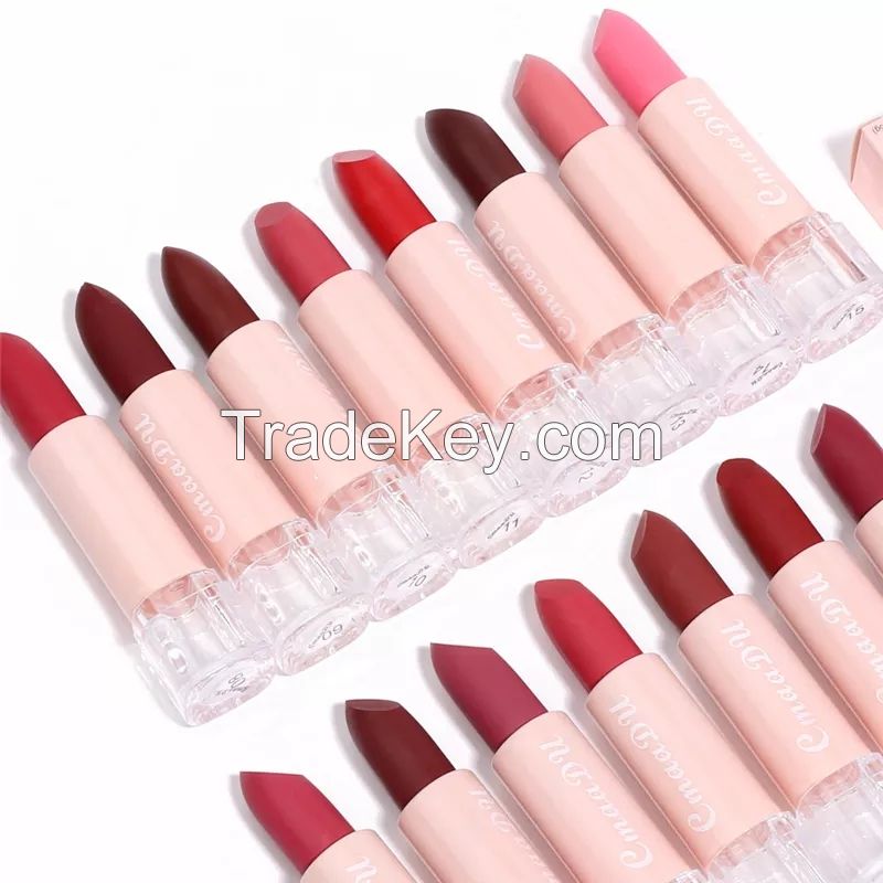 15Color Lipstick Lip Makeup Velvet Matte Lipgross Tint