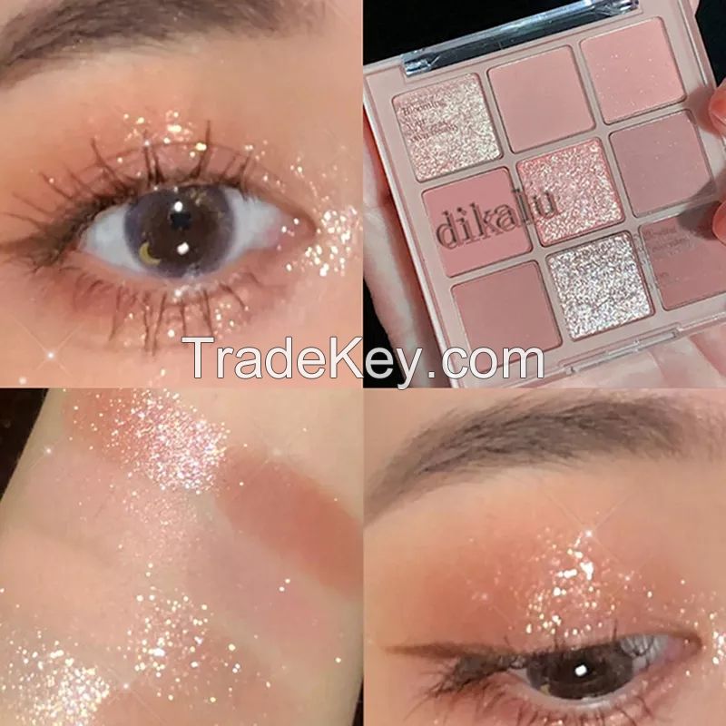 Transparent Nine-color Acrylic Eyeshadow