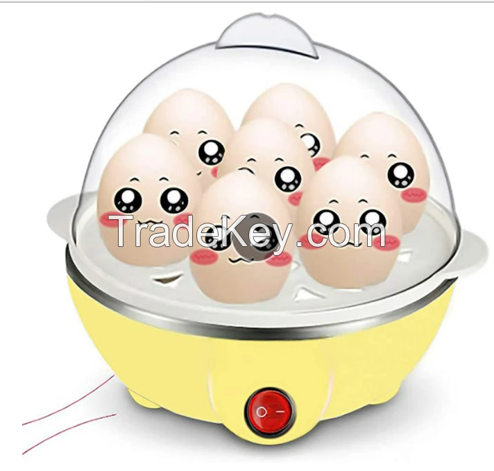 Multi Function Rapid Electric Egg Cooker Auto-Off Generic 7 Eggs Boiler Steamer Omelette Cooking Tools Kitchen Utensil Breakfast