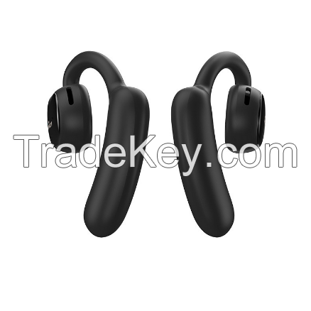 True tws bone conduction Bluetooth headset 24H long battery life touch-free TWS Bluetooth headset