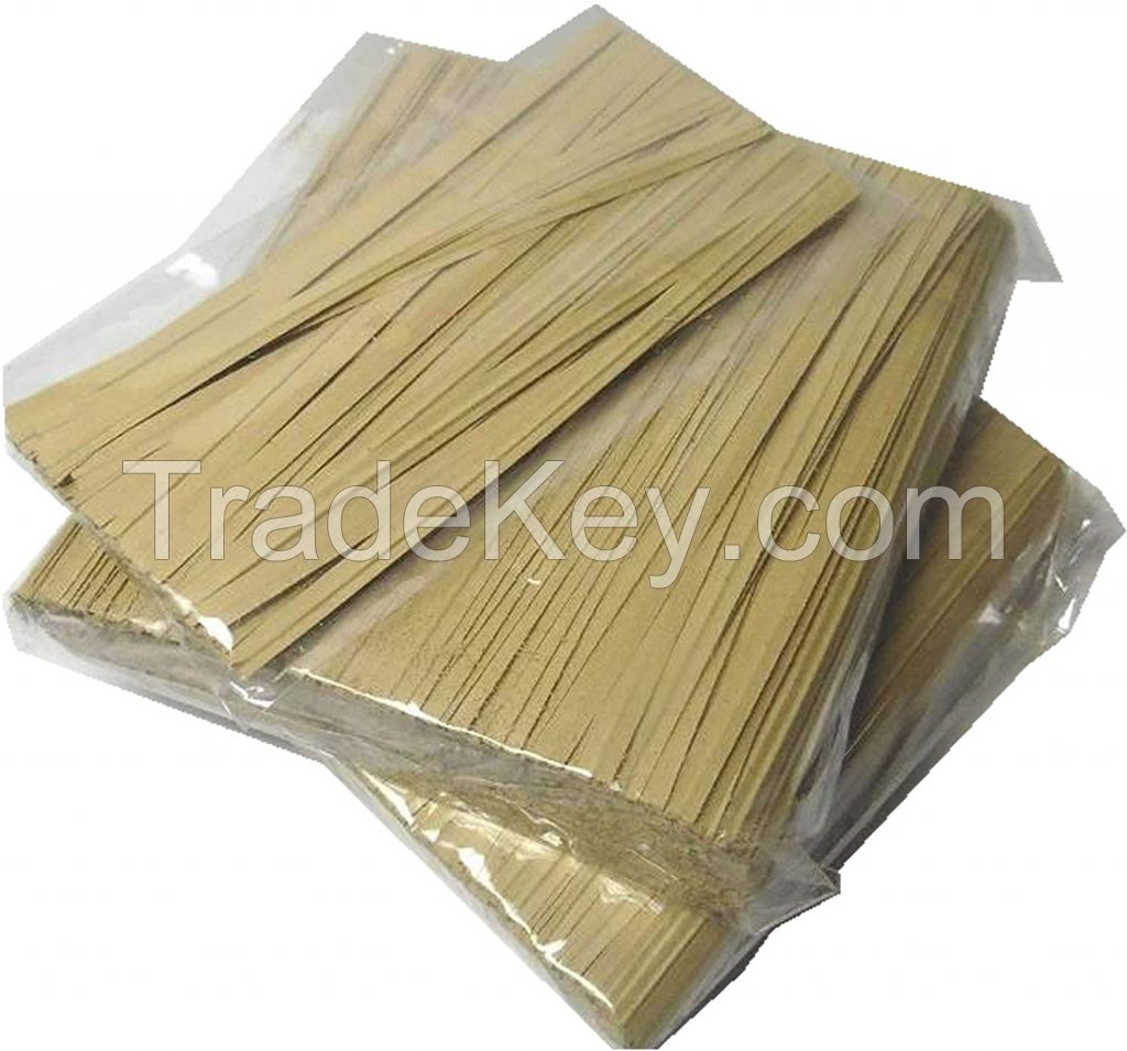 Wholesale logo printed paper twist ties