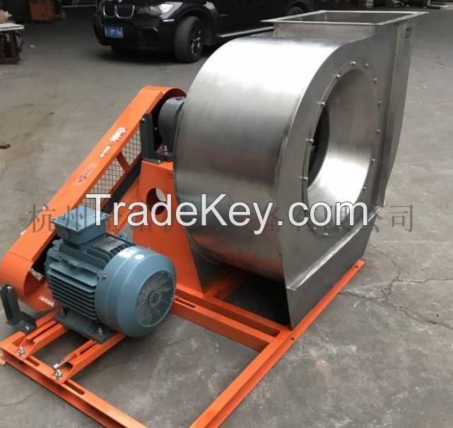 Stainless steel centrifugal fan