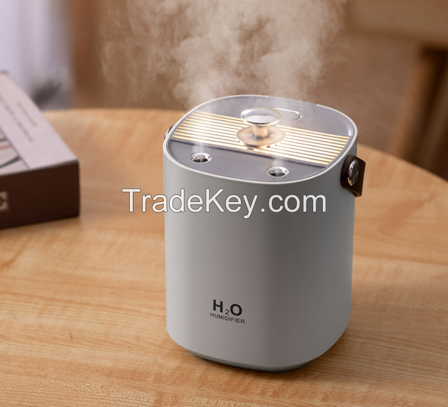 New type double spray portable humidifier