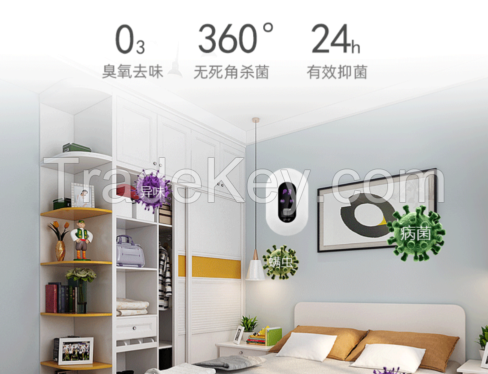 Domestic deodorizing active oxygen anion air purifier