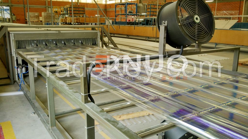 FRP SHEET MAKING MACHINE