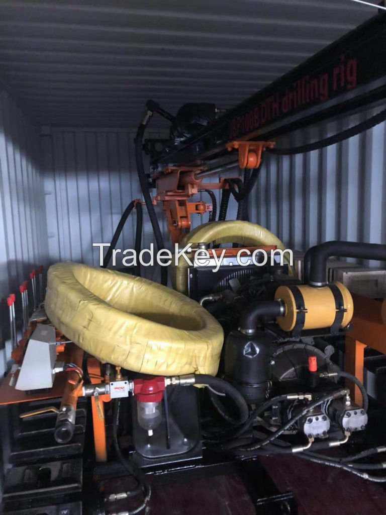 JEAO MAC JBP100B 20 m Blast Hole Percussion Mine Quarry Drilling Rig