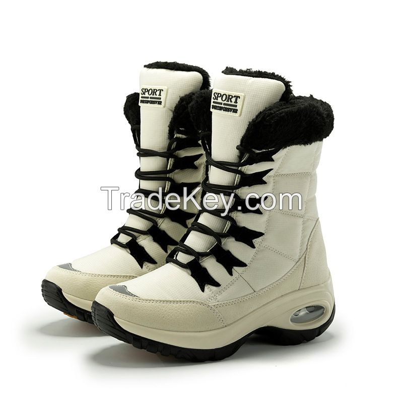 New Winter Women Boots High Quality Keep Warm Mid-Calf Snow Boots Wome