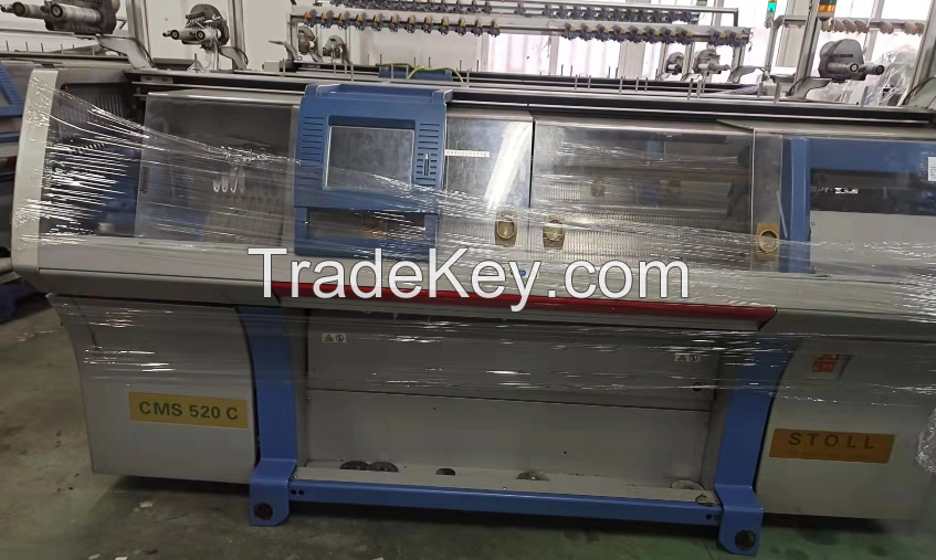 used stoll flat knitting machines