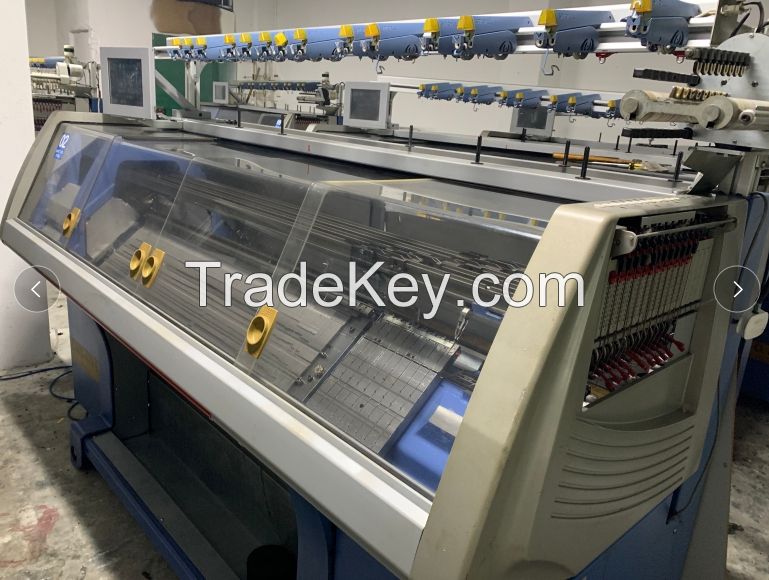 used stoll flat knitting machines