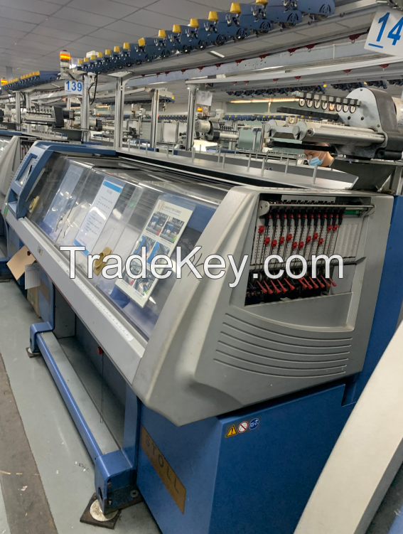 used stoll flat knitting machines