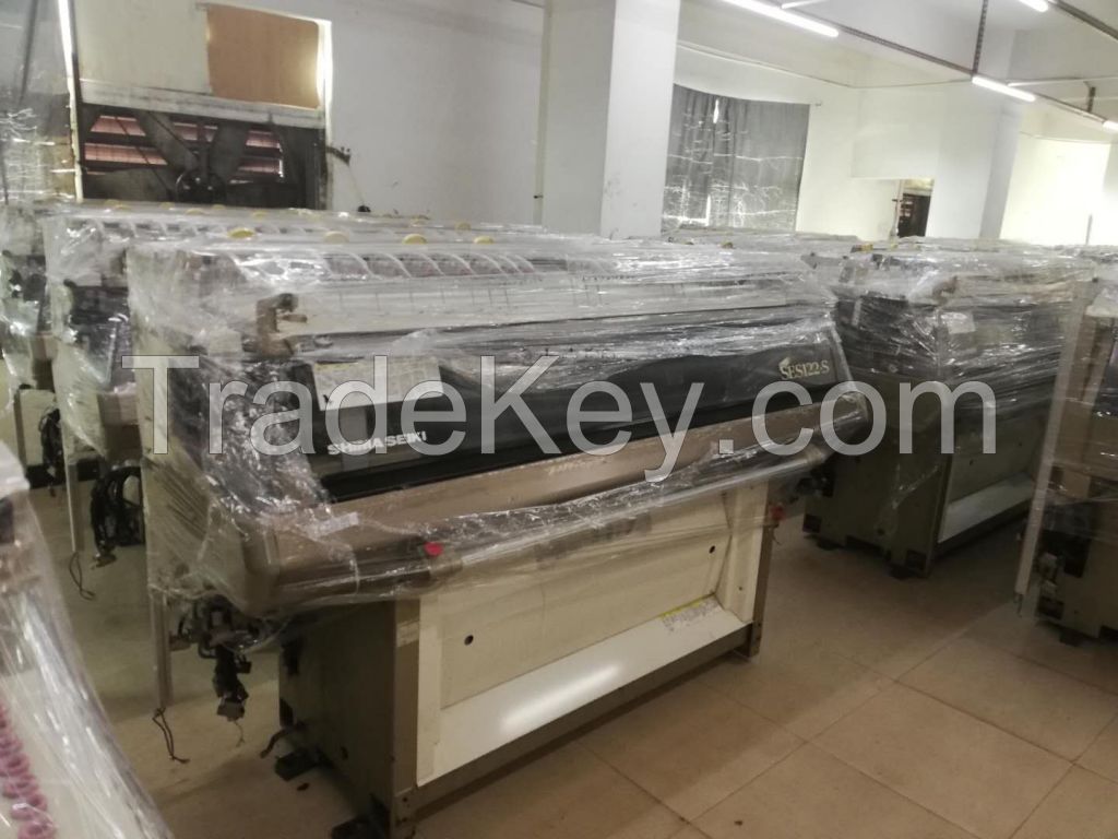 used Shima Seiki flat knitting machines