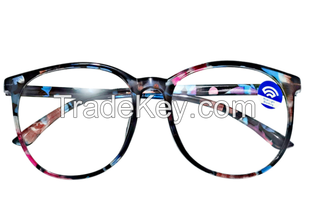 Transparent Computer Glasses Frame Women Men Anti Blue Light Round Eyewear Blocking Glasses Optical Spectacle Eyeglass