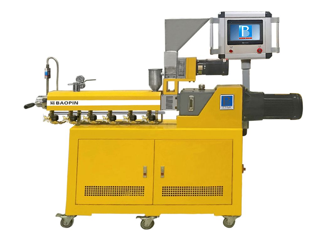 PLC Laboratory Twin Screw Extruder