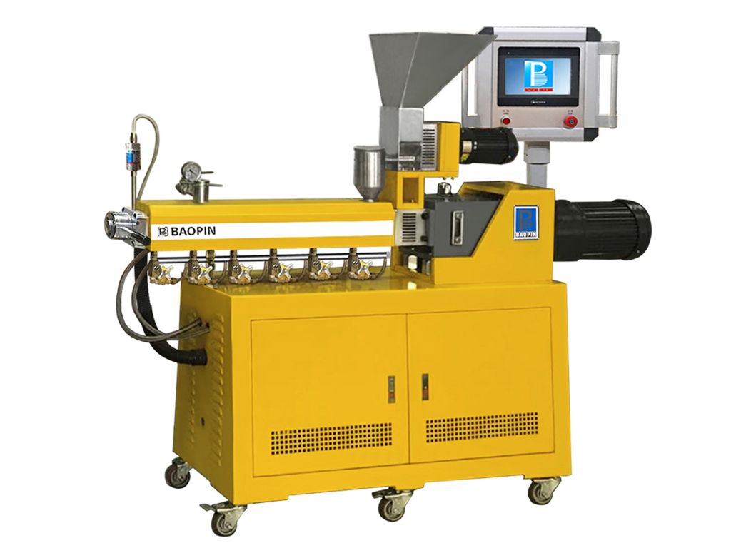 PLC Laboratory Twin Screw Extruder