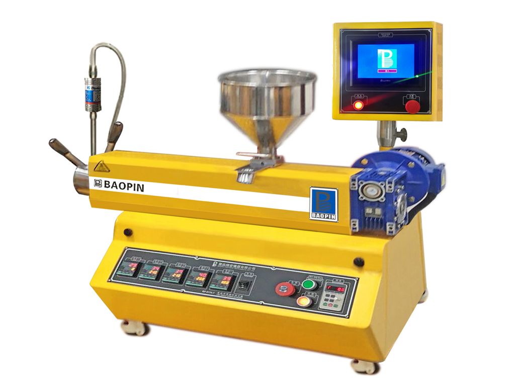 PLC Benchtop Mini Single Screw Extruder