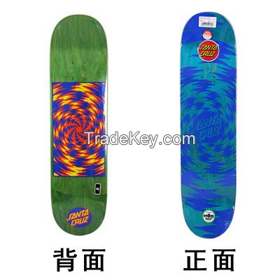 SantaCruz ghost hand genuine American imported skateboard board surfac