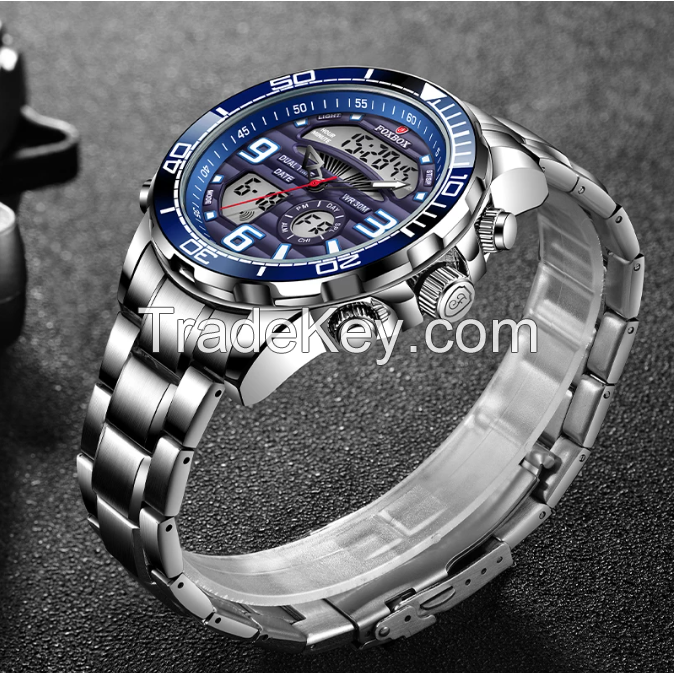 NAVIFORCE Luxury Watch For Men Quartz Chronograph Sport Waterproof Man