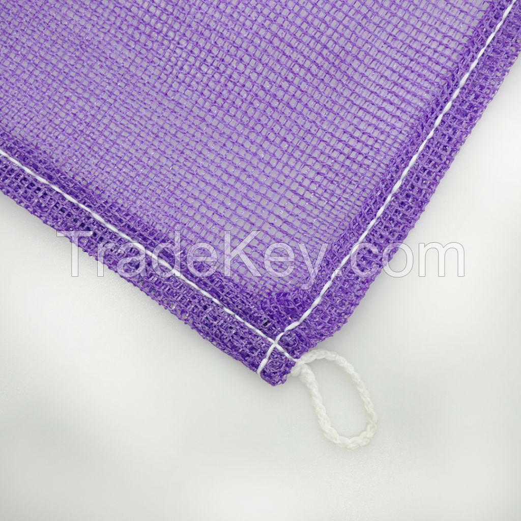 PP Plastic Onion Net Sack For Seafood Vegetables/Strong Firewood Mesh bags