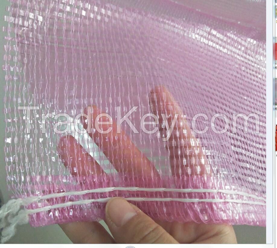 PP Durable Onion Potato Tomato Vegetable Packing Mesh Net bag/ Plastic Tubular Mesh Sacks