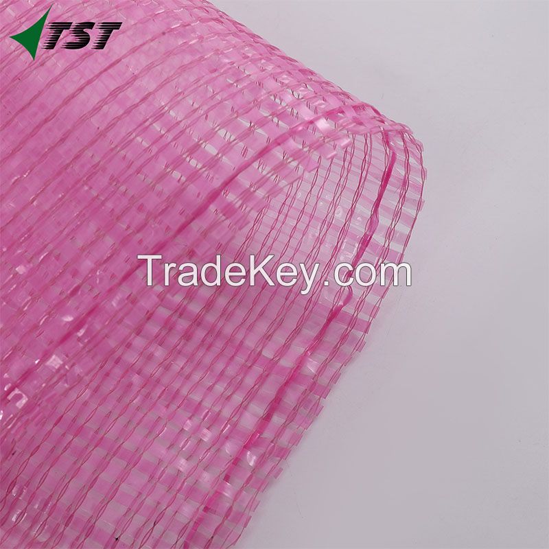 PP Durable Onion Potato Tomato Vegetable Packing Mesh Net bag/ Plastic Tubular Mesh Sacks