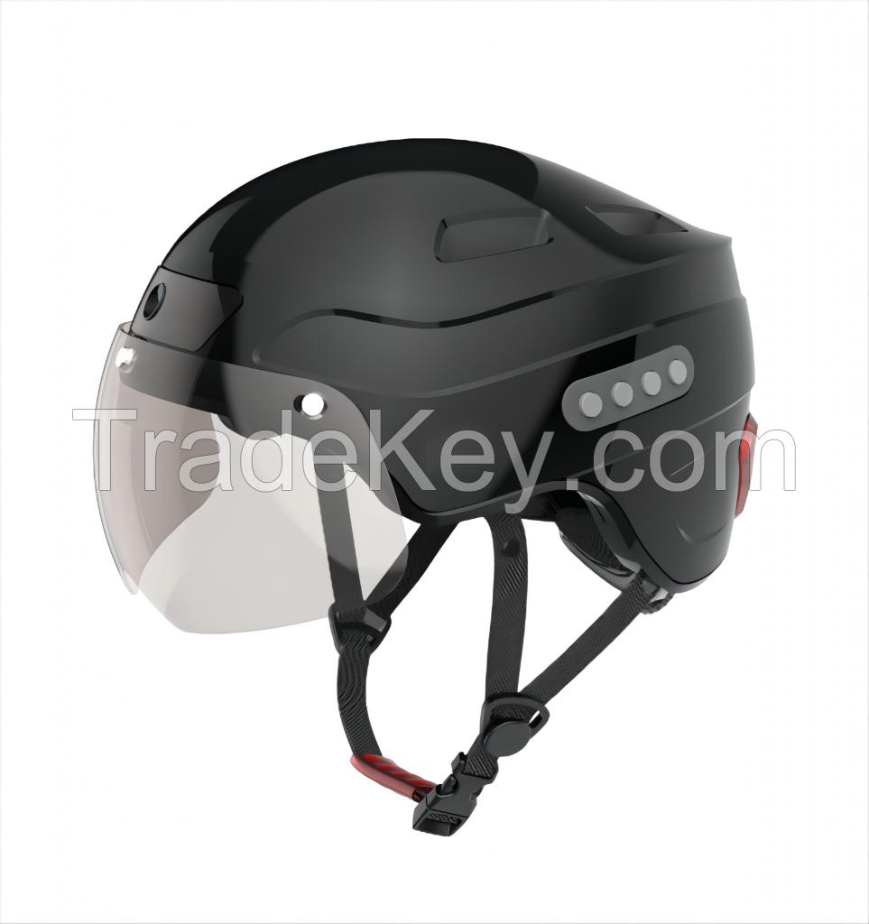 PS03D-1080P Smart Video and Navigation Audio Bluetooth Helmet.