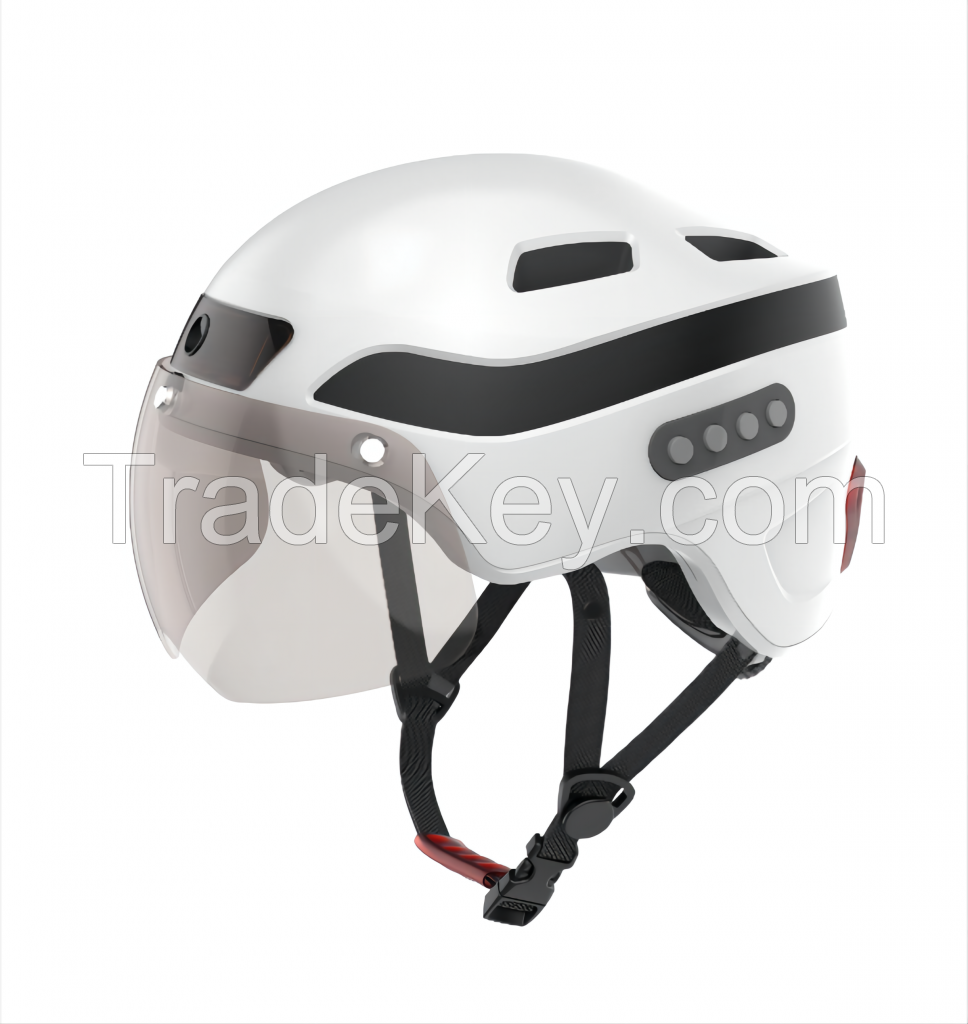 PS03D-1080P Smart Video and Navigation Audio Bluetooth Helmet.