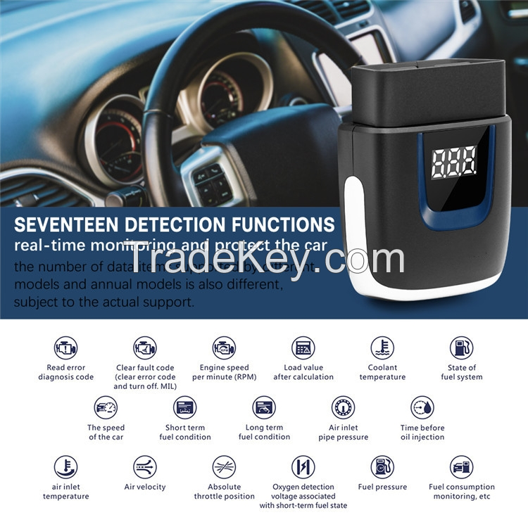 PSB0075.OBD2 ELM327 Bluetooth 4.0 V2.2 Bluetooth code reader (vehicle scan tool)