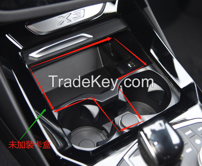 PSFC1015. BMW iX3 / X3 / X4 / X3M / X4M car series (2018-2022) dedicated multi-purpose wireless vehicle charger.