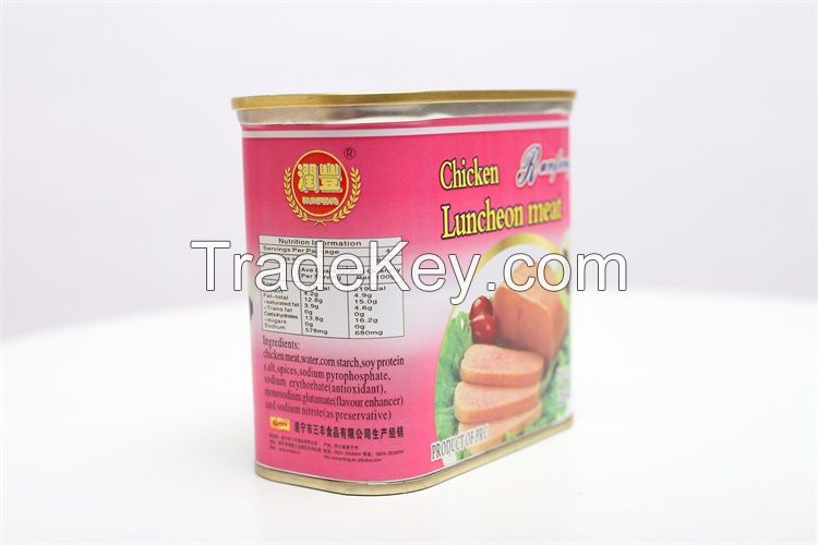 chicken luncheon meat canned