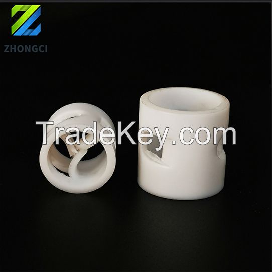 ceramic pall ring tower packing 25mm 38mm 50mm 76mm 80mm Random Packin