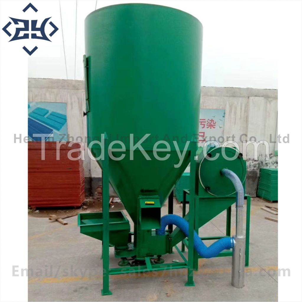 Feed grinder and mixer New design Animal Feed Blender Vertical feed grinder and mixerHot sale