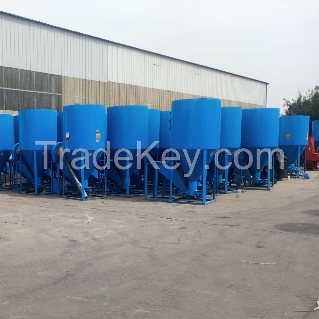 Feed grinder and mixer New design Animal Feed Blender Vertical feed grinder and mixerHot sale