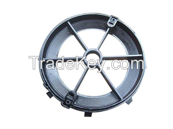 ductile iron concrete filled manhole cover