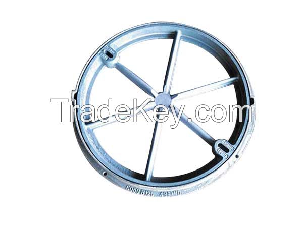 ductile iron concrete filled manhole cover