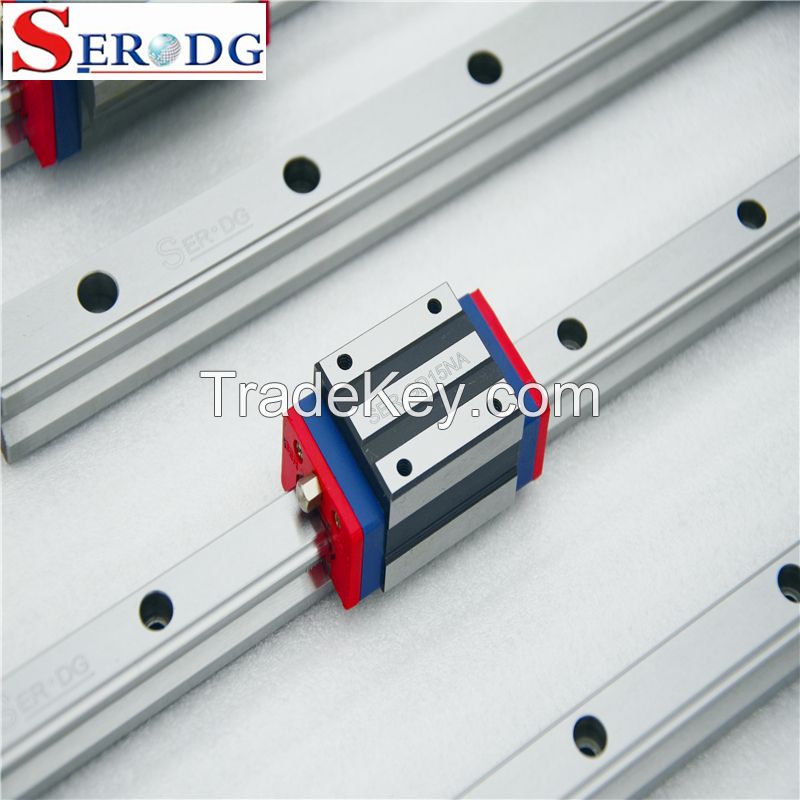 High Precision HGR15 HGR20 CNC Linear Guide Rail Linear Guide Slide Block