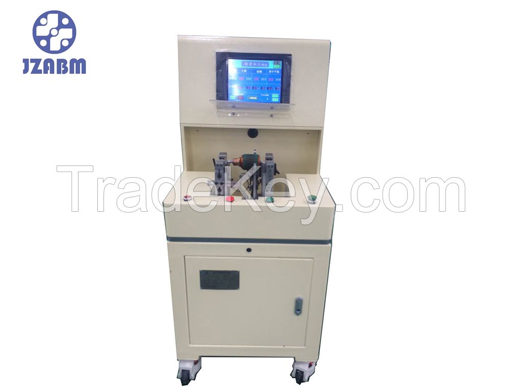 Auto-positioning balancing machine