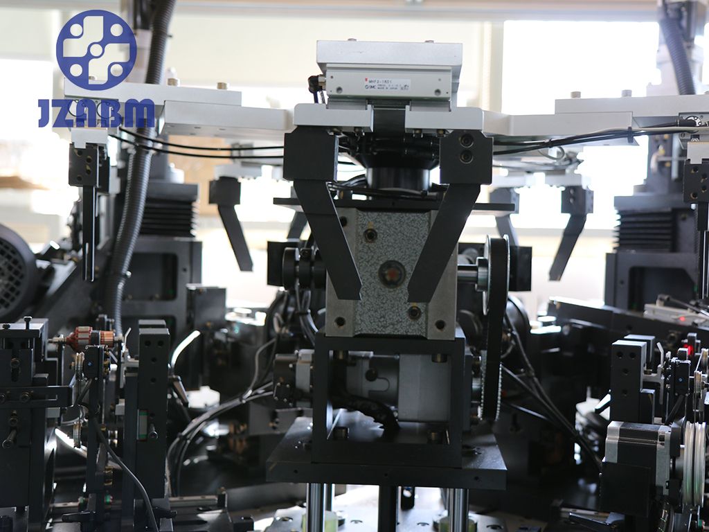 Five-station P type automatic balancing machine for DC motor armature