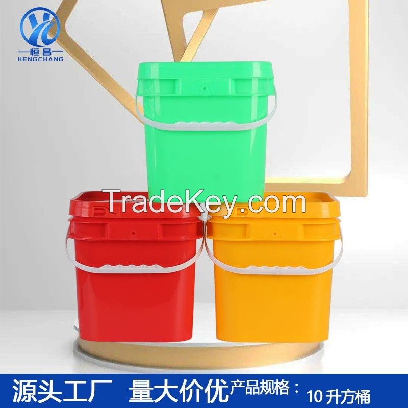 Factory Sale Plactic Bucket Square 8Liter 10Liter