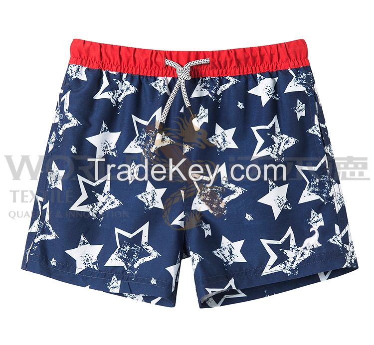 Cartoon Print Boys Swim Trunks Quick Dry Swim Shorts With Factory Pric