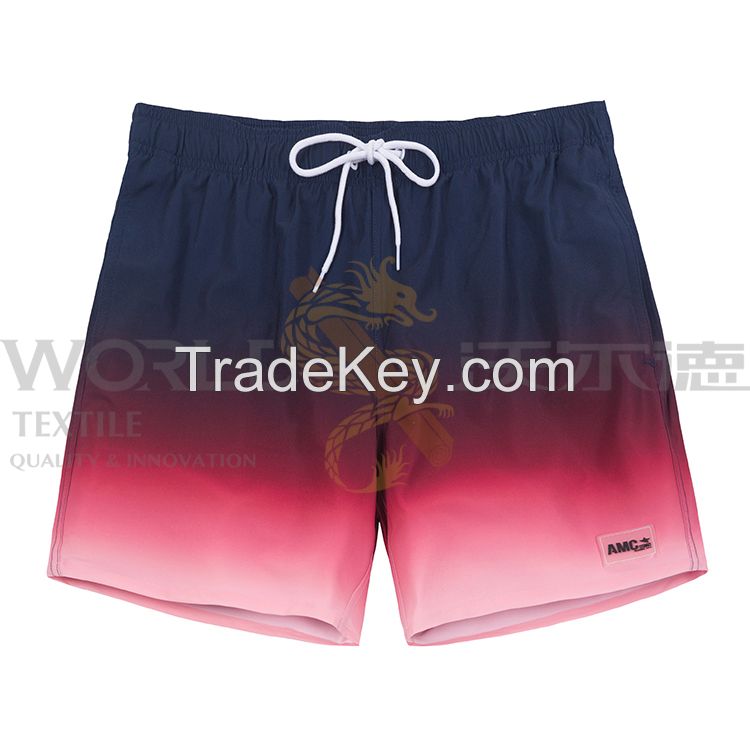 Custom Logo Beach Shorts Swimming holiday mens swim shorts Quick Dry P